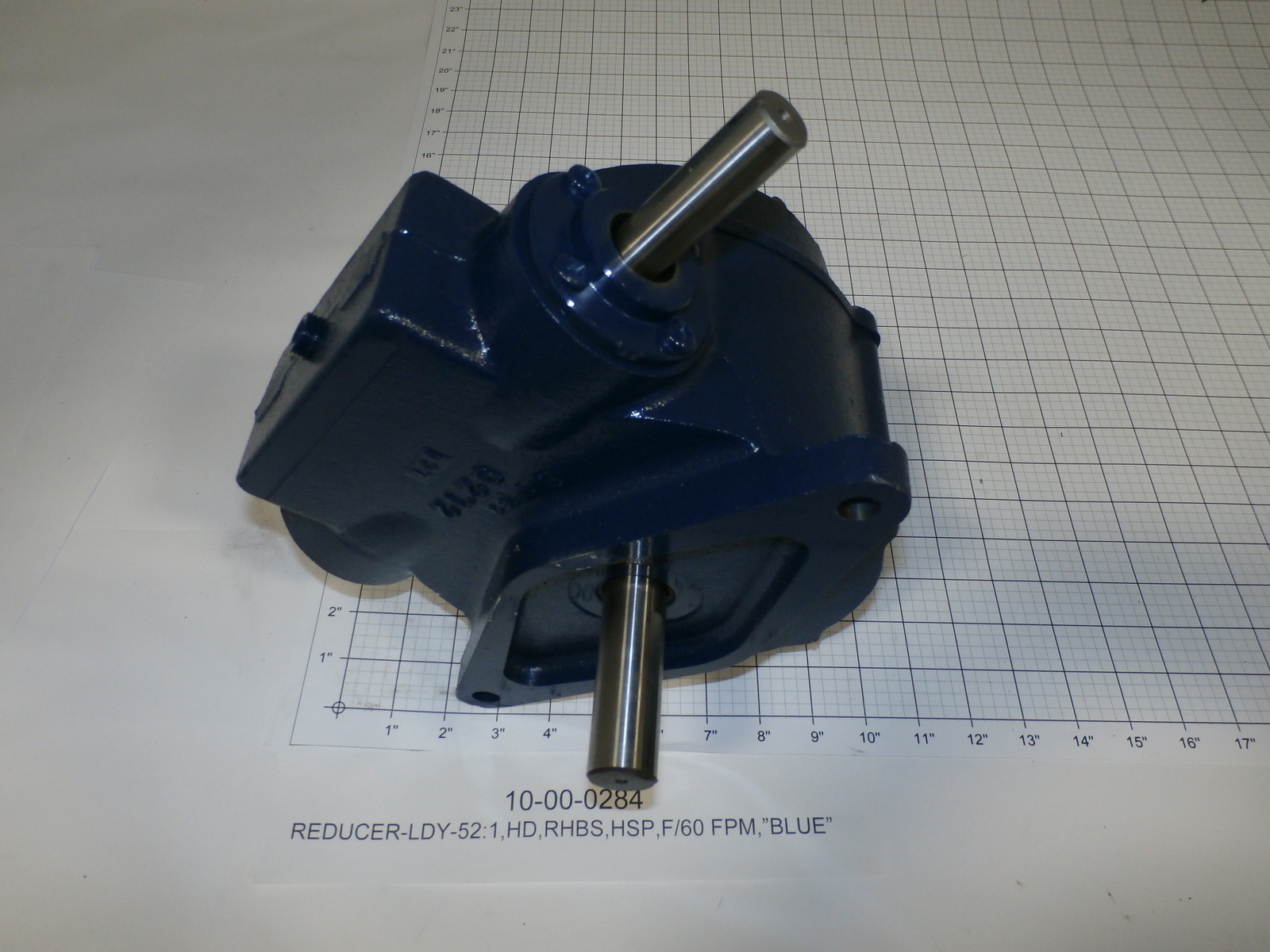 REDUCER,LDY,52:1,HD,RHBS,BD,"BLUE",F/60FPM